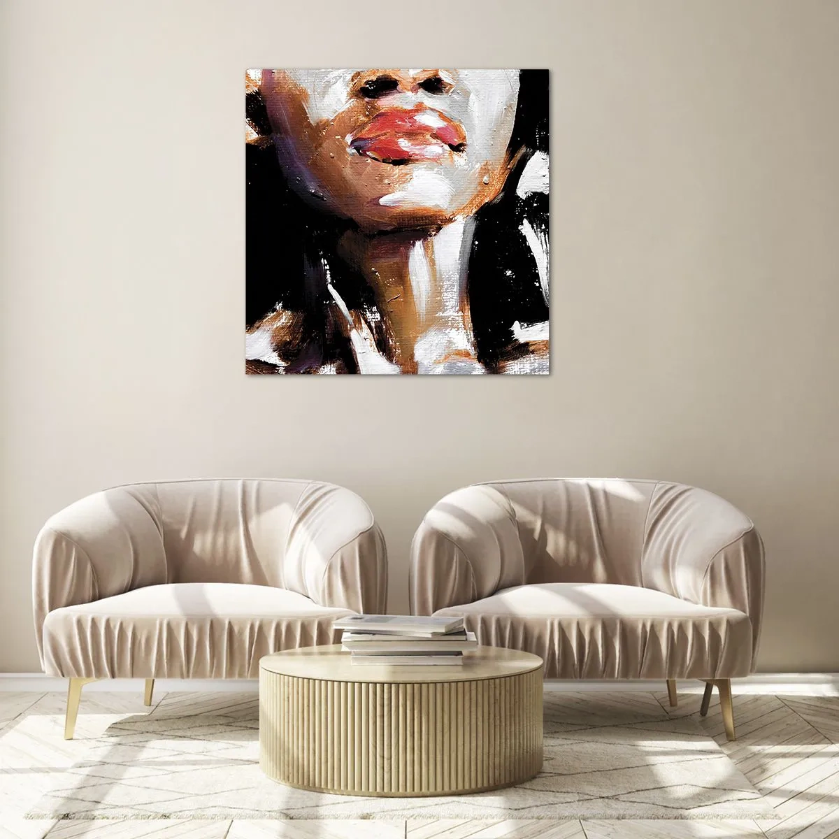 Üveg kép - Büszkeség előítélet nélkül - 50x50 cm