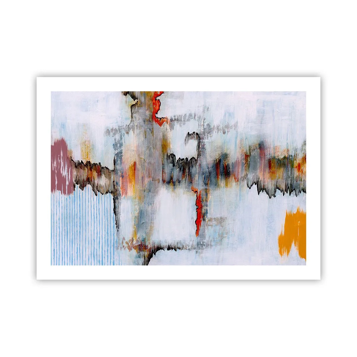 Poszter - Egy bottal a vízen - 70x50 cm