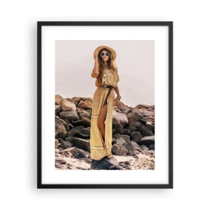 Poszter fehér keretben - A kövek varázsa - 40x50 cm