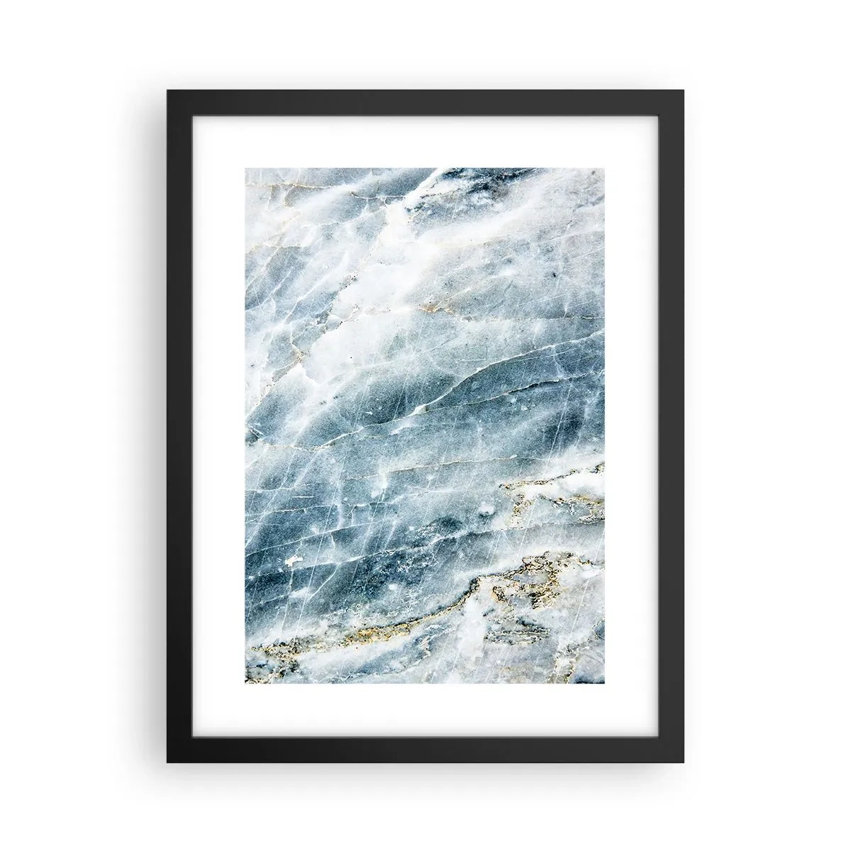 Poszter fehér keretben - Jégvilág - 30x40 cm