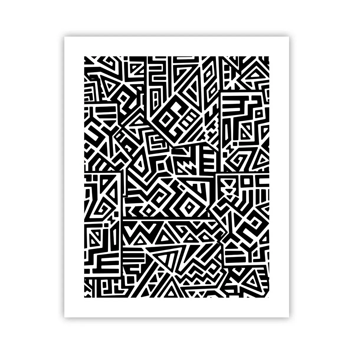 Poszter - Kolumbusz előtti kompozíció - 40x50 cm