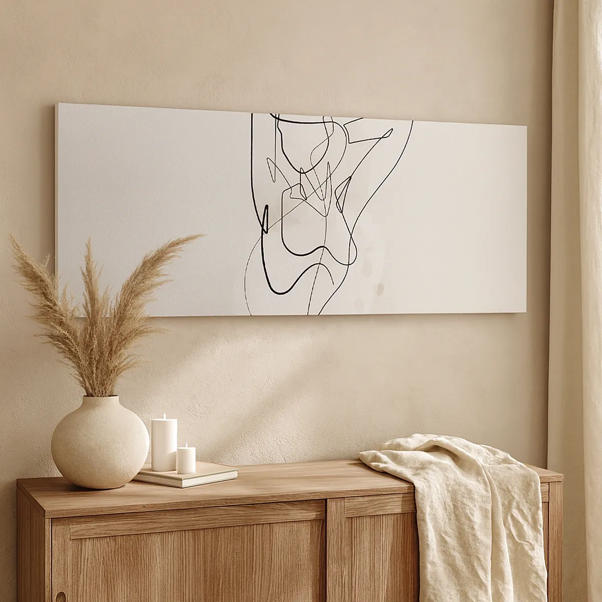 Vászonkép - A csábítás művészete - 30x30 cm