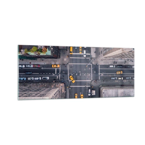 Üveg kép - Egyszerű választás - 100x40 cm