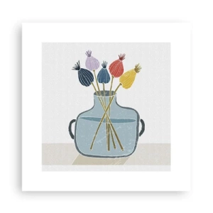 Poszter - Mint egy mákszem - 30x30 cm