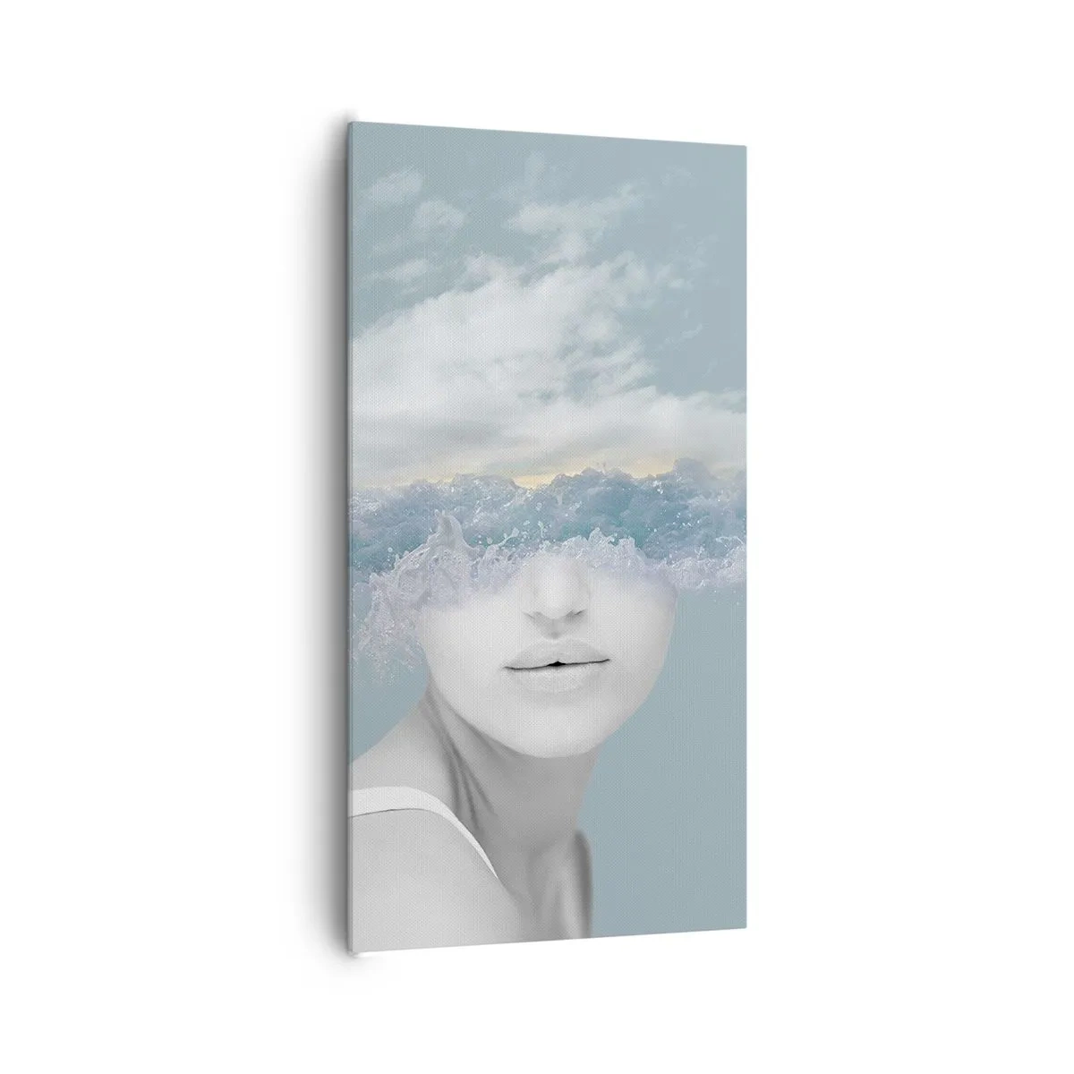 Vászonkép - Fejjel a fellegekben - 65x120 cm