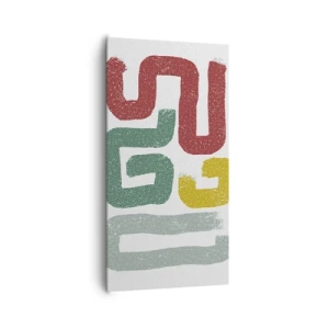 Vászonkép - Egy ismeretlen nyelven - 65x120 cm