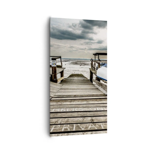 Vászonkép - Az északi part - 65x120 cm