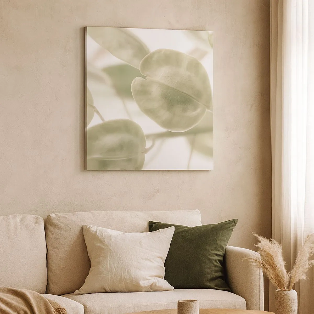 Vászonkép - Kezdetben levelek voltak... - 30x30 cm