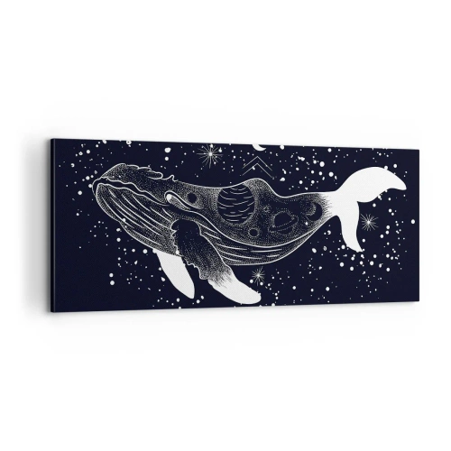 Vászonkép - Az univerzum óceánjában - 100x40 cm