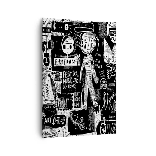 Vászonkép - A szellemi fiatalság törvényei és örömei - 70x100 cm