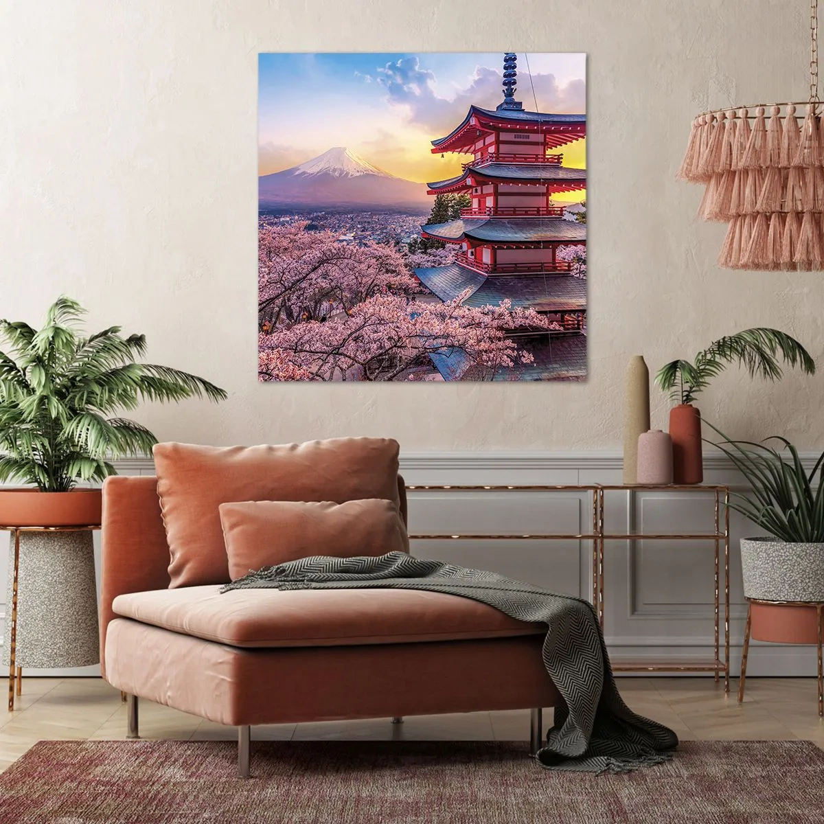 Vászonkép - A japán lélek lényege - 40x40 cm