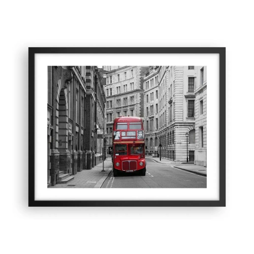 Poszter fehér keretben - A mindennapi életnek nem kell szürkének lennie - 50x40 cm