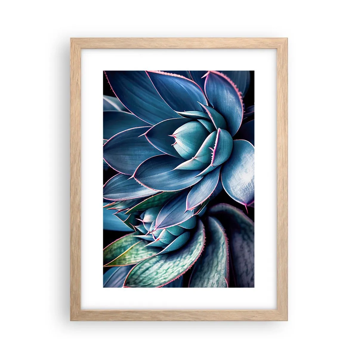 Poszter világos tölgy keretben - Életerő - 30x40 cm