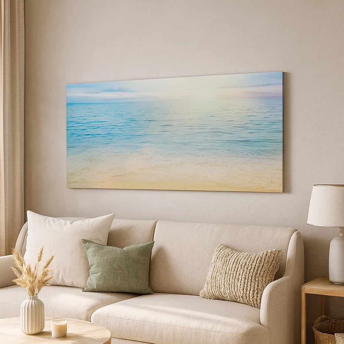 Vászonkép - Nagy kékség - 30x30 cm