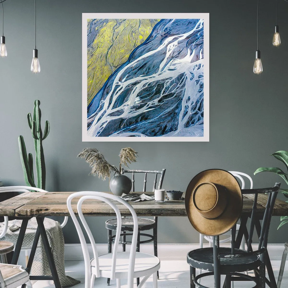 Poszter - A természet barlangrajzai - 40x40 cm