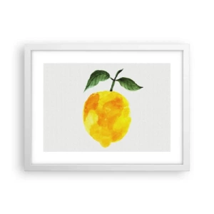 Poszter fekete keretben - Hogyan ismerjük meg a nap ízét - 40x30 cm