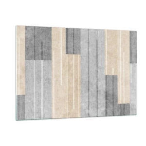 Üveg kép - Kompozíció: tartsa a függőlegeset - 120x80 cm