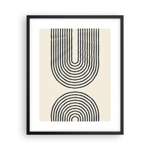 Poszter fehér keretben - Bármelyik percben ... - 40x50 cm