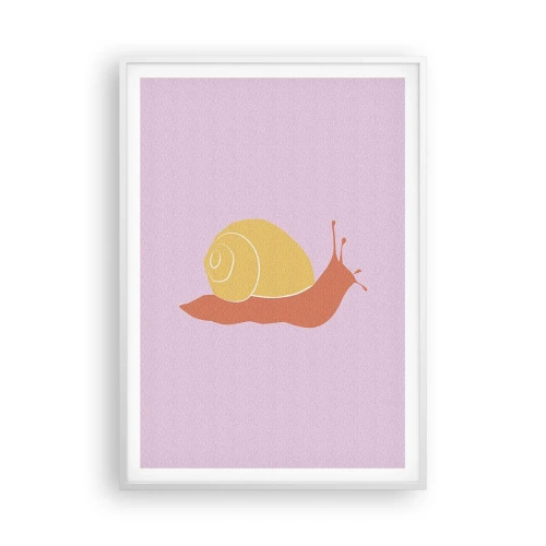 Poszter fekete keretben - Nem kell sietni - 70x100 cm