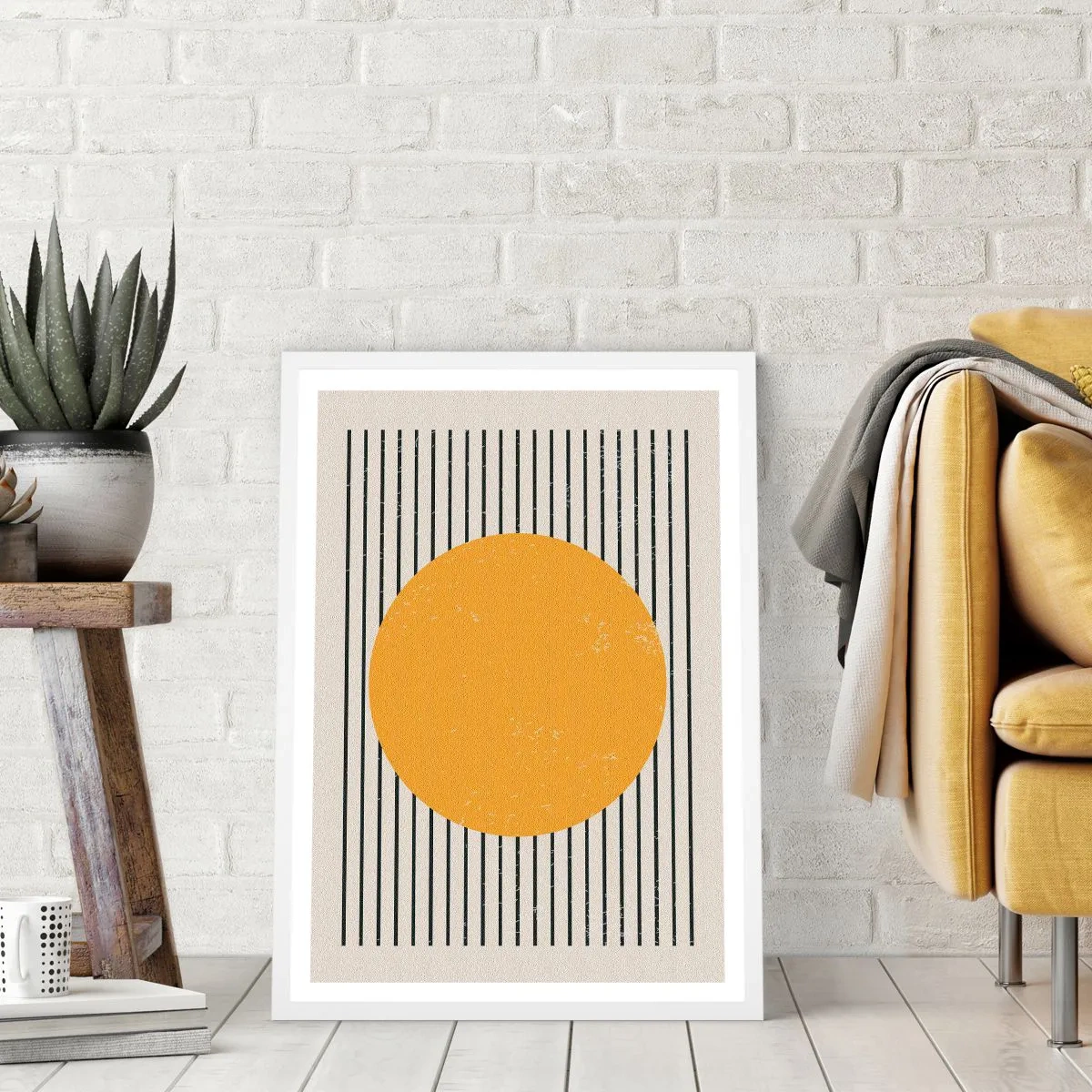 Poszter fekete keretben - Az egyszerűség ereje - 50x70 cm