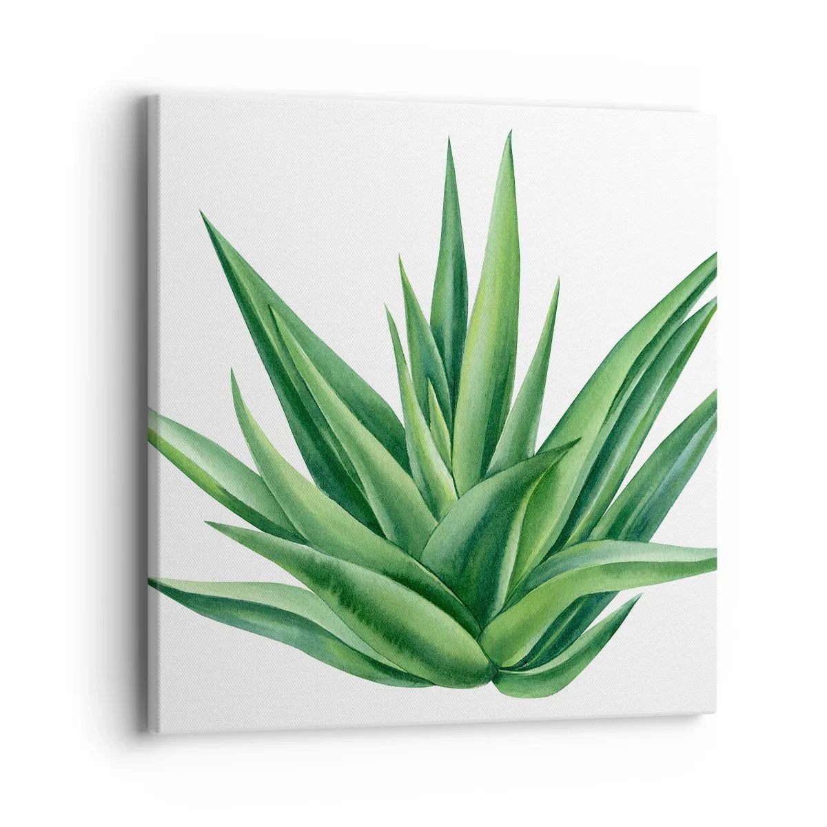 Vászonkép - Zöld - erő - élet - 40x40 cm