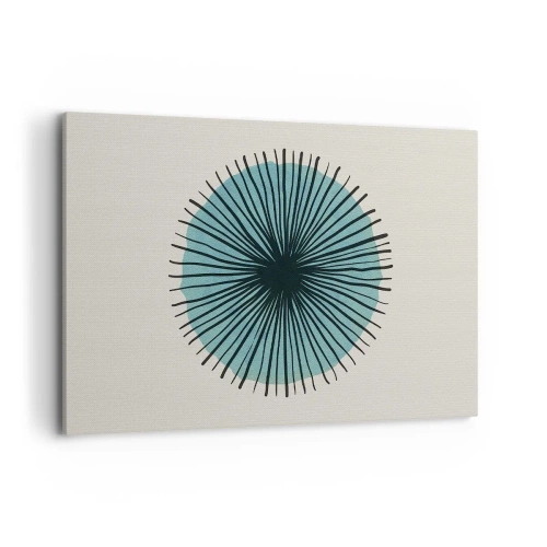 Vászonkép - Ragyogóan a kékben - 120x80 cm