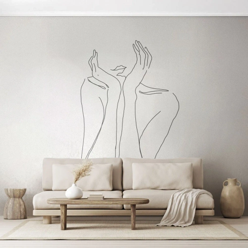 Fotótapéta Premium Sand - Amiről a lányok álmodoznak - Nő, Grafika, Darab - 350x256 cm