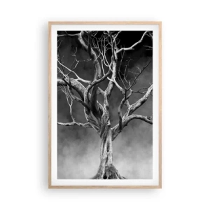 Poszter világos tölgy keretben - Ősi és szent - 61x91 cm