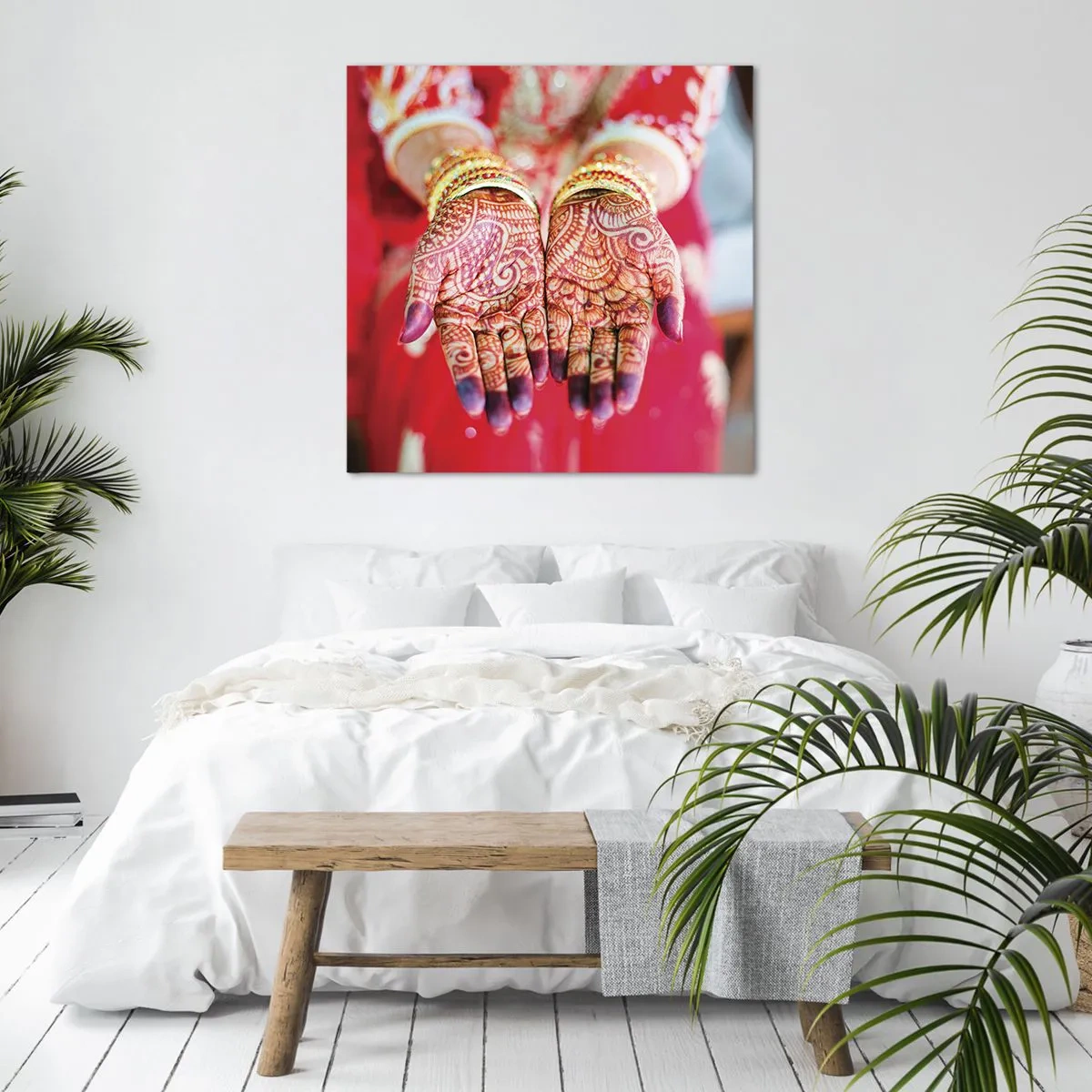 Vászonkép - Szerencsére elkészült - 40x40 cm