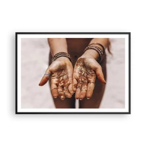 Poszter fehér keretben - Ajándék neked - 100x70 cm