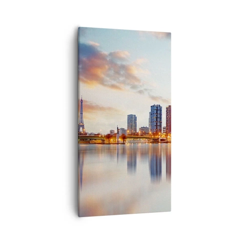 Vászonkép - Párizs monumentális nyugalma - 55x100 cm