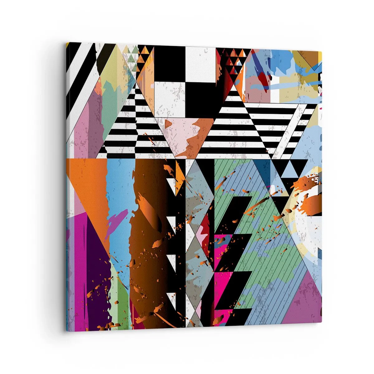 Vászonkép - Geometrikus és organikus - 50x50 cm