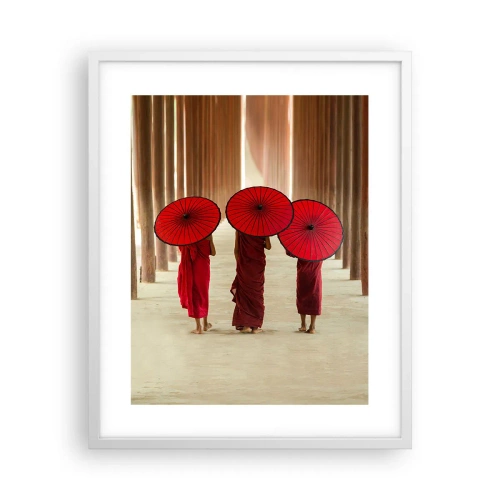 Poszter fekete keretben - Útban a Tiszta Föld felé - 40x50 cm