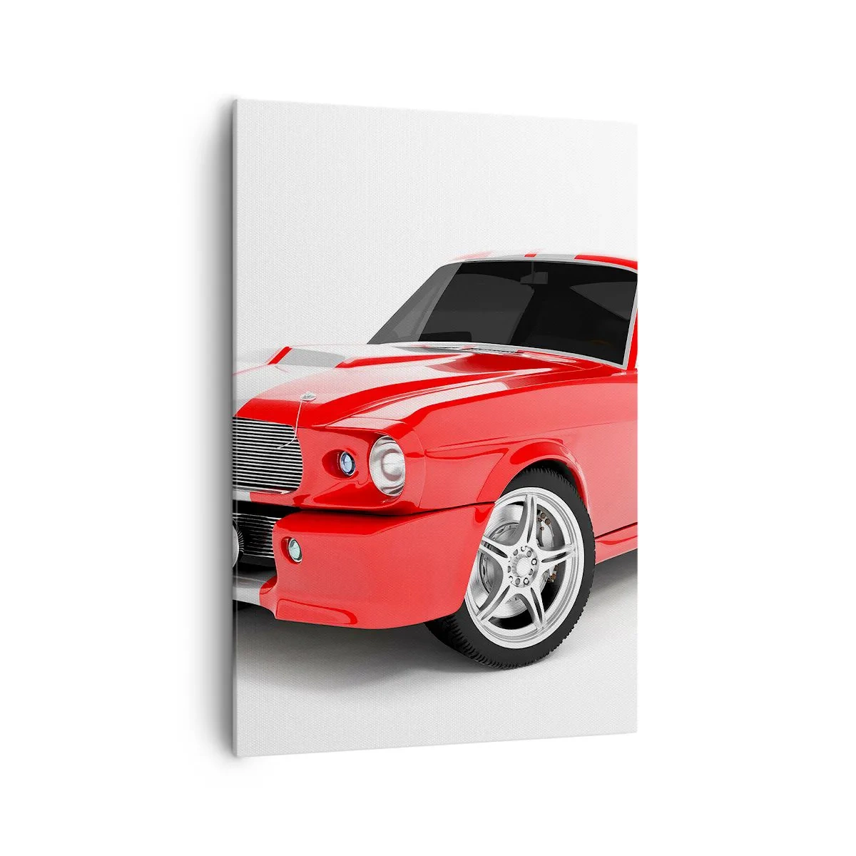 Vászonkép - Mustang olyan gyors, mint a szél - 70x100 cm