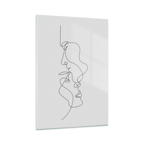 Üveg kép - Gyászos sóvárgás - 50x70 cm