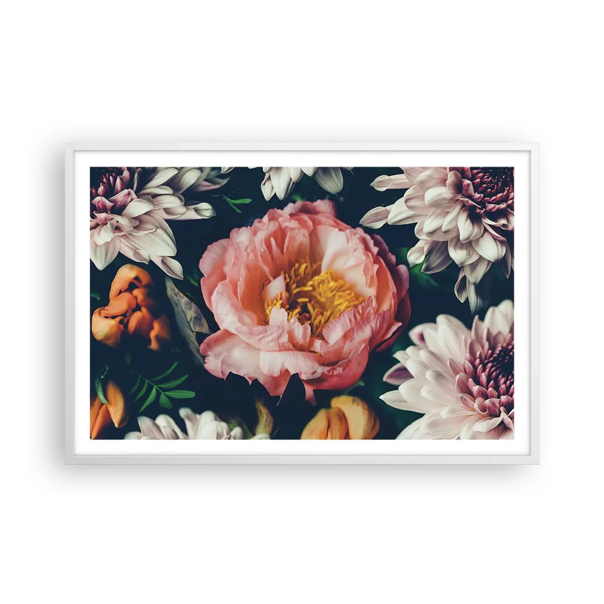 Poszter fekete keretben - Barokk pompával - 91x61 cm