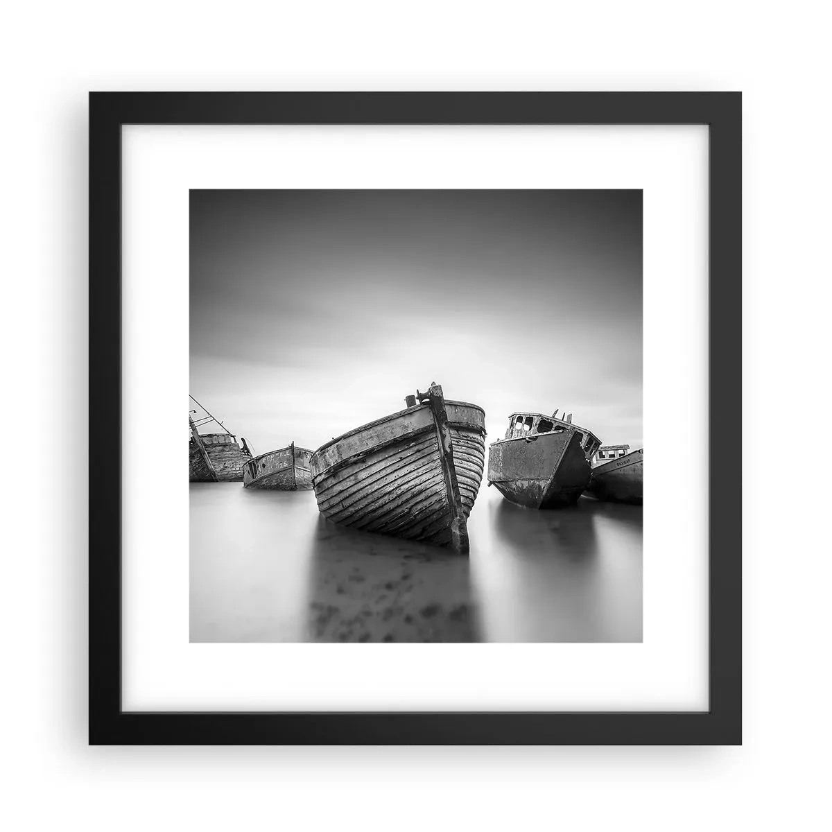 Poszter fehér keretben - Csak emlékek... - 30x30 cm