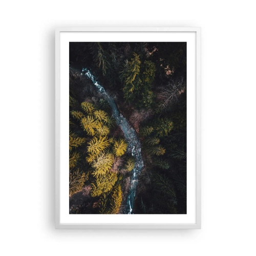 Poszter fekete keretben - Gyorsan, egyre gyorsabban - 50x70 cm