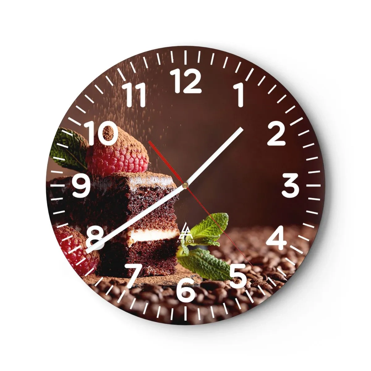 Falióra, Óra - Az élet édes - 40x40 cm