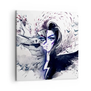 Vászonkép - Démoni és gyönyörű - 50x50 cm