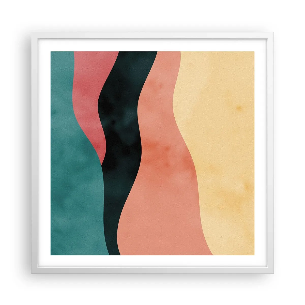 Poszter fekete keretben - Megfelelő összeegyeztethetetlenség - 60x60 cm