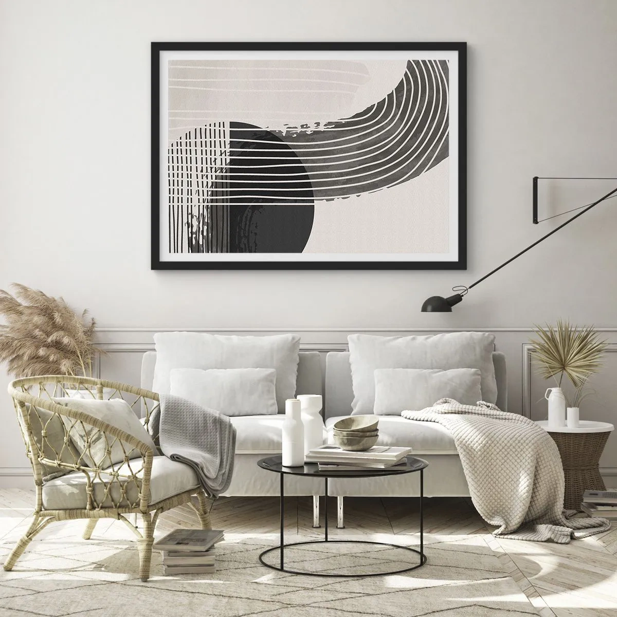 Poszter fehér keretben - Oda és vissza - 70x50 cm