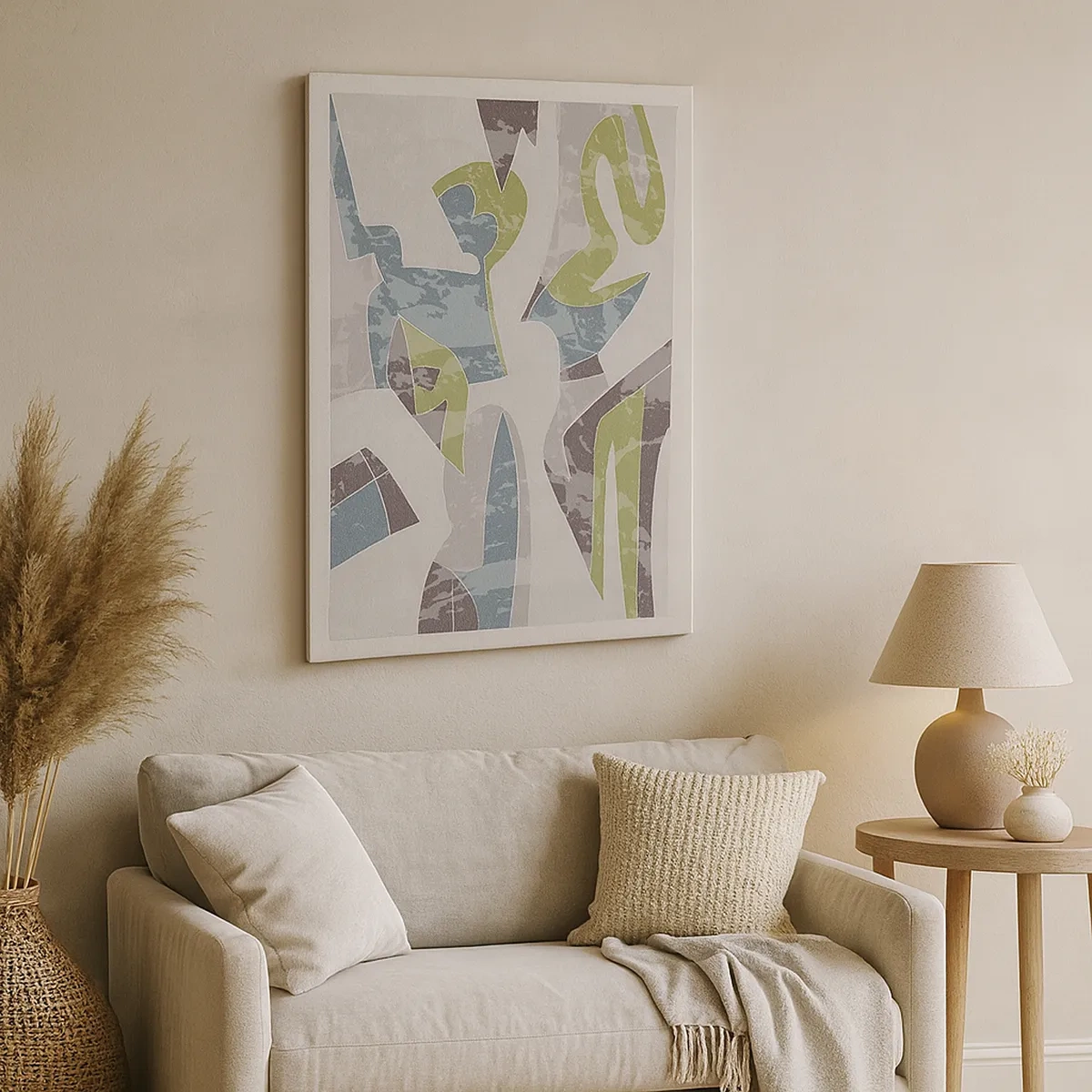 Vászonkép - Kompozíció üveg mögött - 50x70 cm