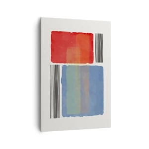 Vászonkép - A geometria szelleme és betűje - 70x100 cm