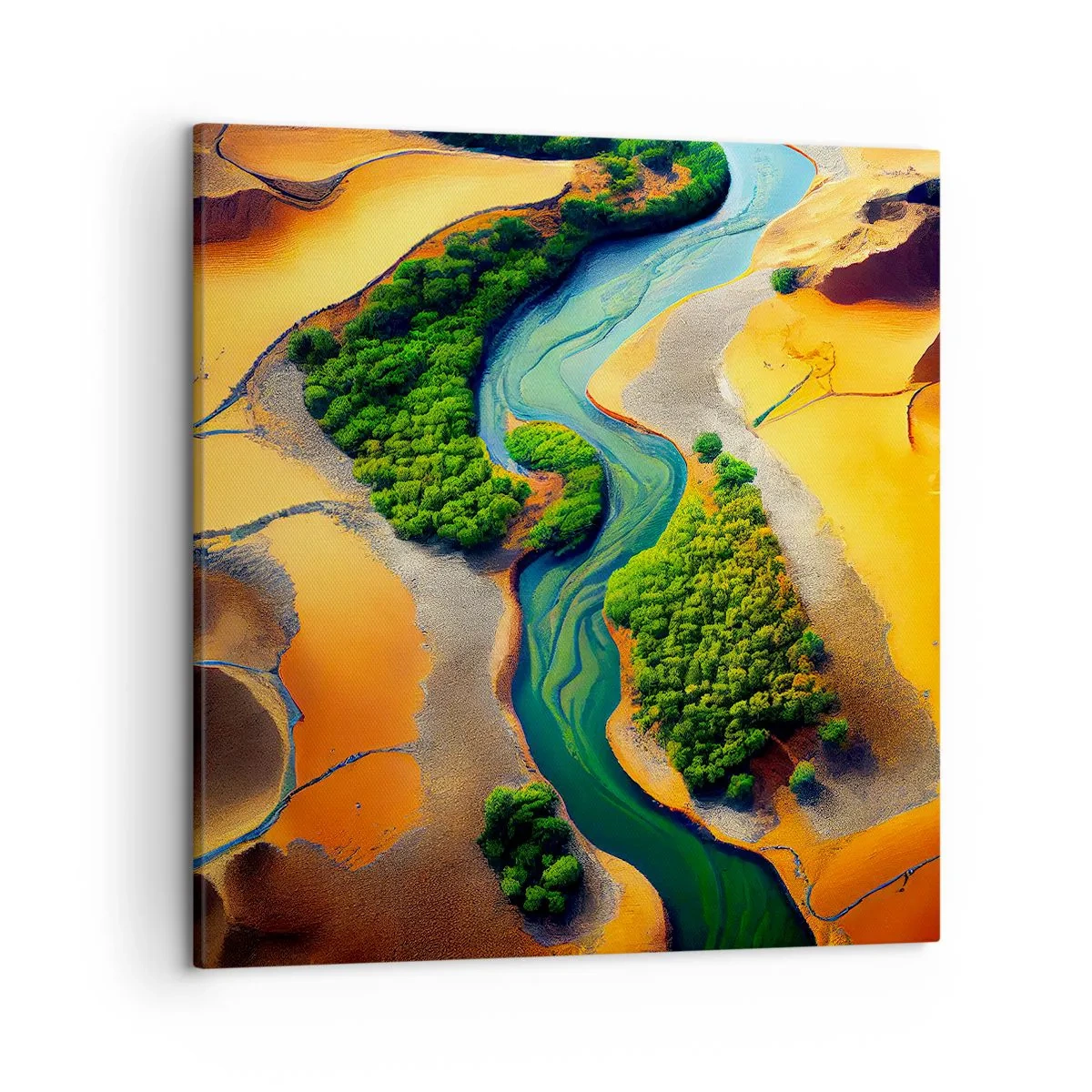 Vászonkép - Életetadó folyó - 50x50 cm