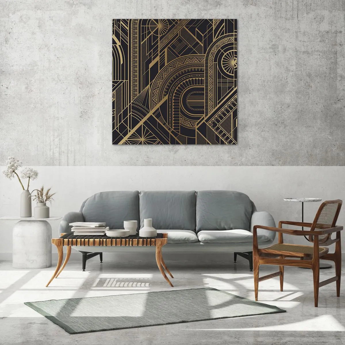 Üveg kép - Koncepciók, ötletek, tervek - 50x50 cm