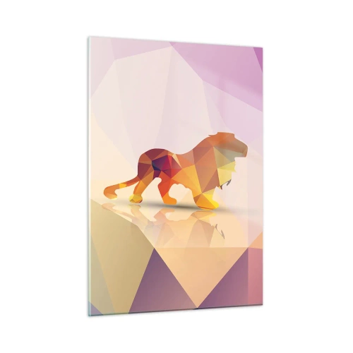 Üveg kép - A gyémánt király - 50x70 cm