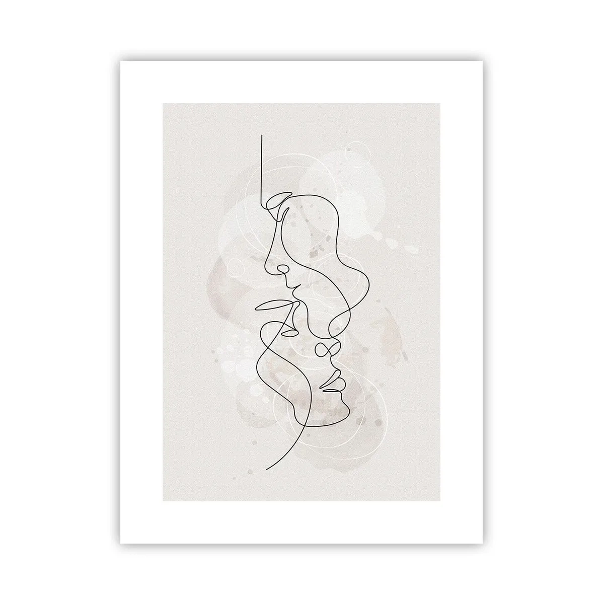 Poszter - Ölelésbe gabalyodva - 30x40 cm
