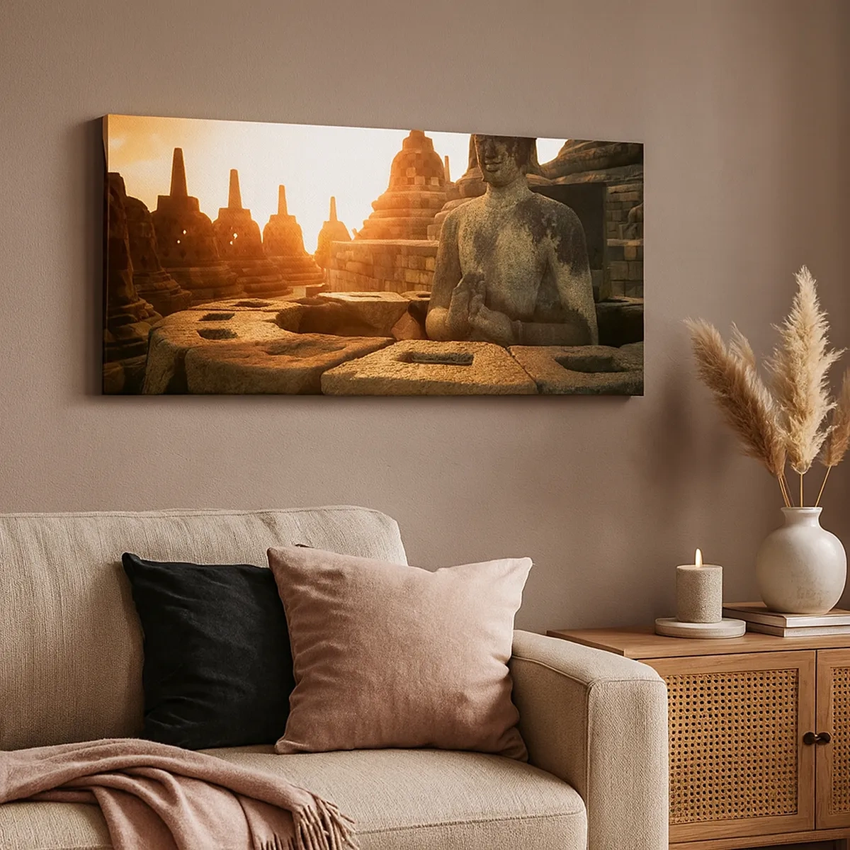 Vászonkép - A nagy bölcsesség időjárása - 30x30 cm