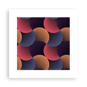 Poszter - Körkörös ritmusban - 30x30 cm